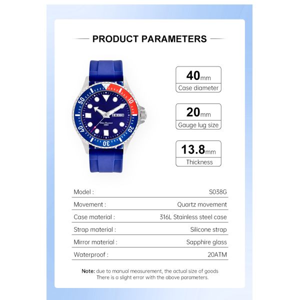 Sapphire Glass Men's Diver