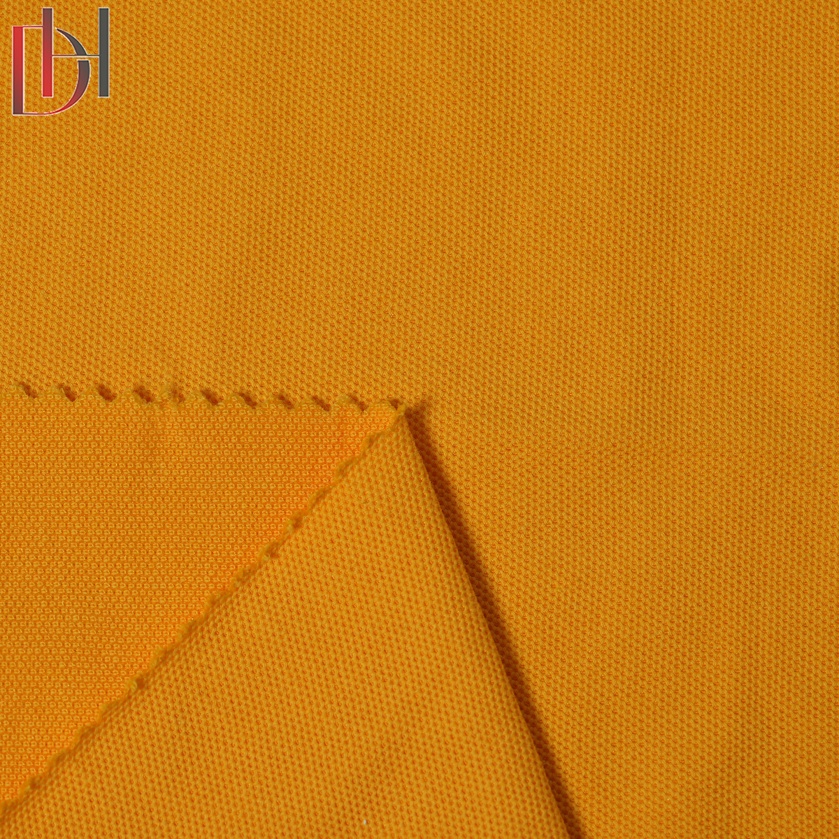 Wholesale Breathable Double Pique Fabric 63% Cotton 37% Polyester 210gsm For Garment Factories