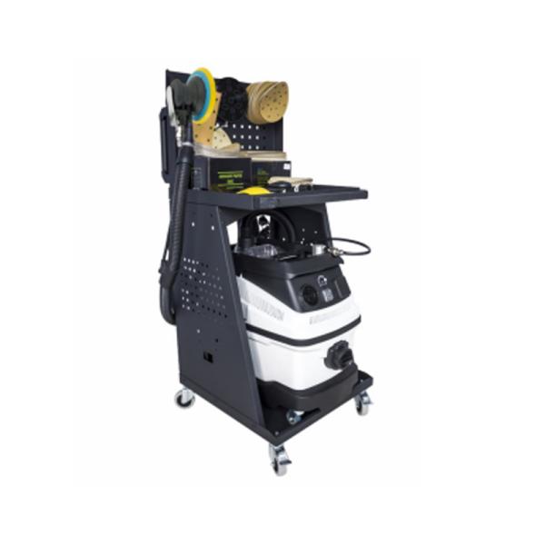 Système de ponçage à sec réglable hauteur de banc 87 cm pour le garage de réparation automobile