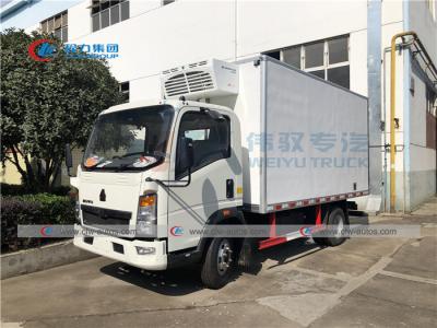 5T ISUZU Refrigerated Truck com rei Thermo Van Box