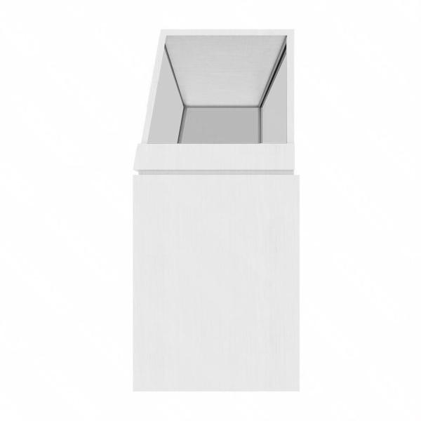 Vitrine d'affichage transparente OLED 48 pouces  Résolution 1920*540 400 Nits   Panneau OLED transparent OLED