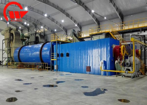 Large Capacity Cassava Chips Dryer , Energy Saving Rotary Dryer Machine