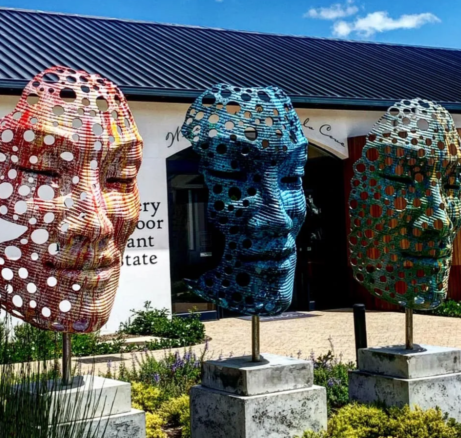 High Quality Big Face Sculpture for Outdoor Decor Modern Sculptures Gargen Sculpture