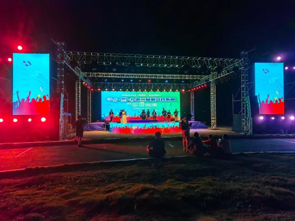 Telas conduzidas do armário do ferro propaganda rígida, arrendamento conduzido Smd exterior da exposição da cor completa