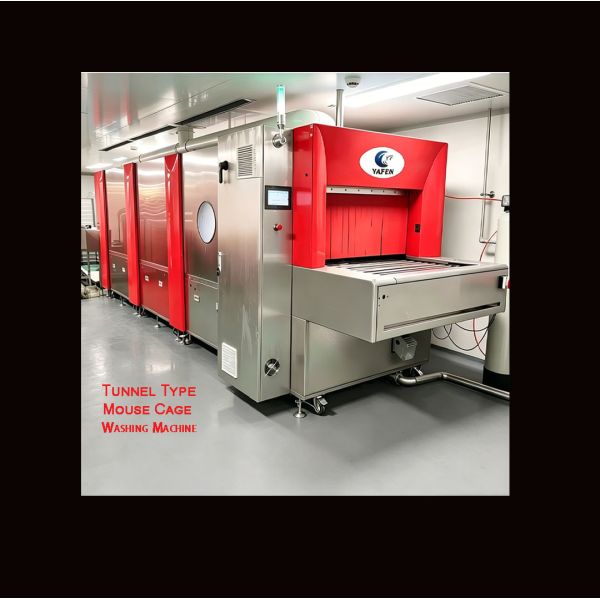Tunnel Type Cage Washer Automatic Rodent Cage Washing Machine for SPF Animal Lab