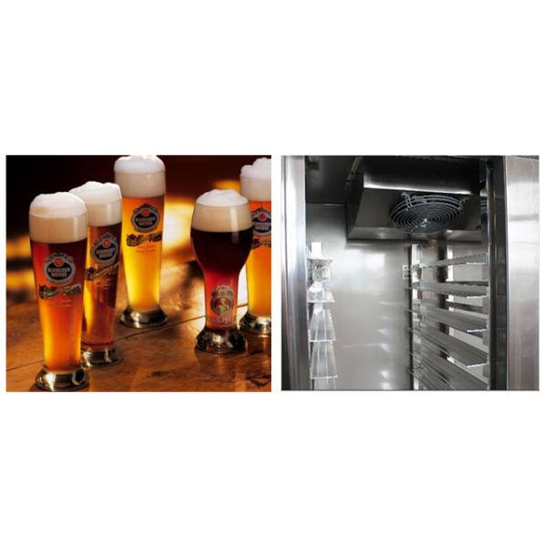 Upright Industrial Catering Fridge Digital Display Double Door CE Certification