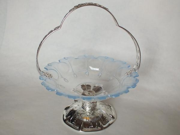 Sun flower shape candy bowl w/classic stand & elegant  (2)