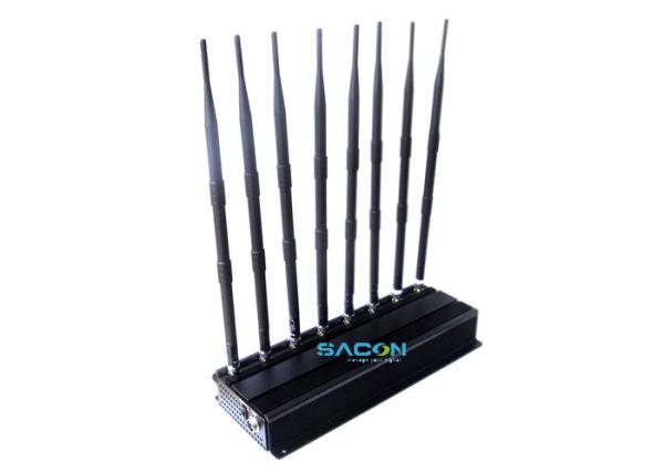 Inibidor de sinal de telemóvel interno de 18 Watt 12 V DC, interferente de frequência de telemóvel
