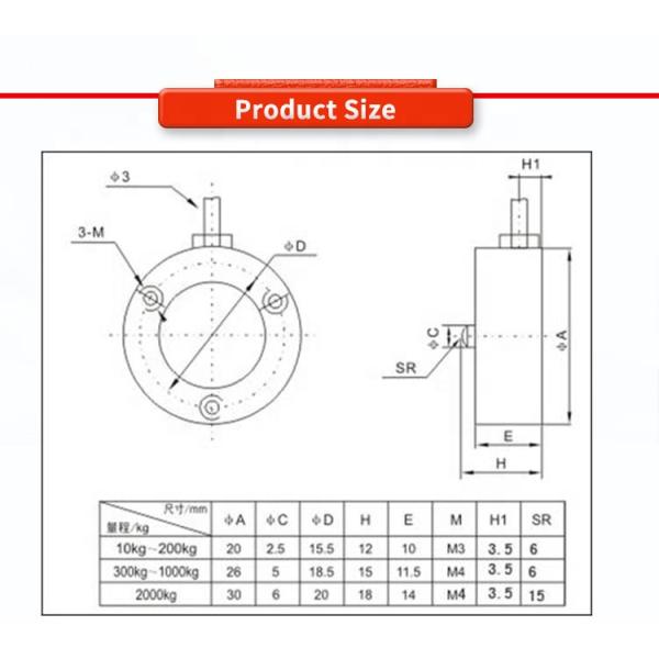 Комплексный датчик измерения силы с высокой точностью для промышленной автоматизации