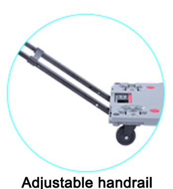 Облегченная черепаха 150kg складывает вверх CE ISO9001 вагонетки багажа вагонетки складной