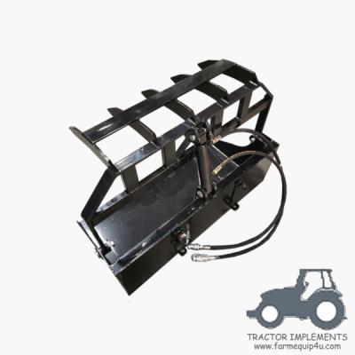 GBK1200 - Grapple Bucket for skid steers ;Euro Hitch Type Bucket With Claw