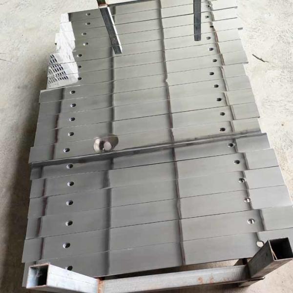 Continuous Sputtering Purge Iron Target Plate Rectangle High Pressure