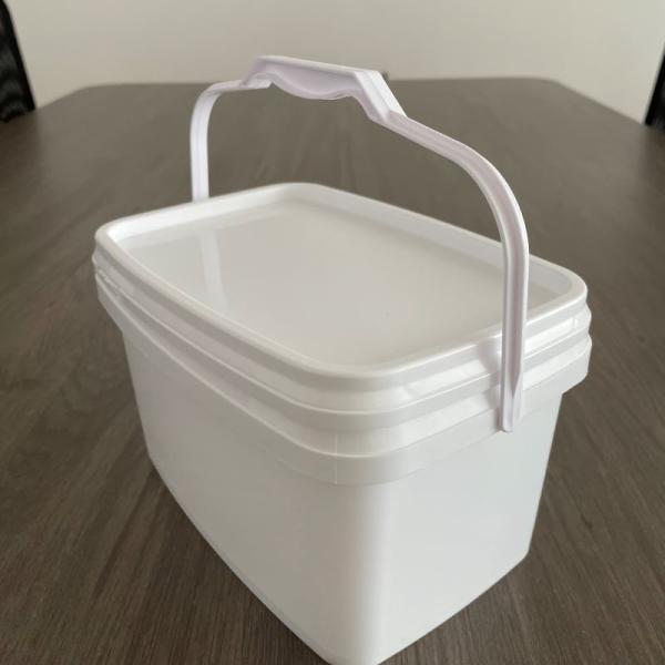 Square Plastic Pail Container for Minerals 3L to 20L Industrial Applications