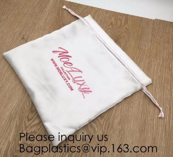 Satin Gift Bag For Midi Wrap Dress,Elegant Purple Satin Pouch For Rings,Satin Drawstring Bag For Cosmetic, bagease pack