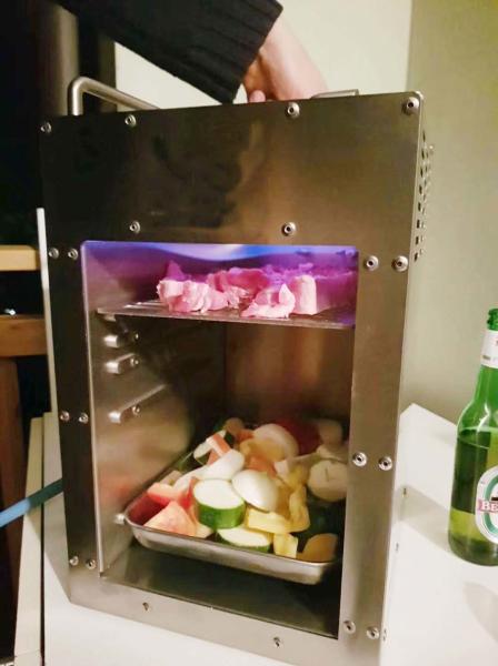 small oven stainless steel mini electric oven for barbecue and vegetable
