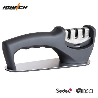 3 Stages Household Knife Sharpener Kitchen Accessories 260g 205 * 62 * 73mm