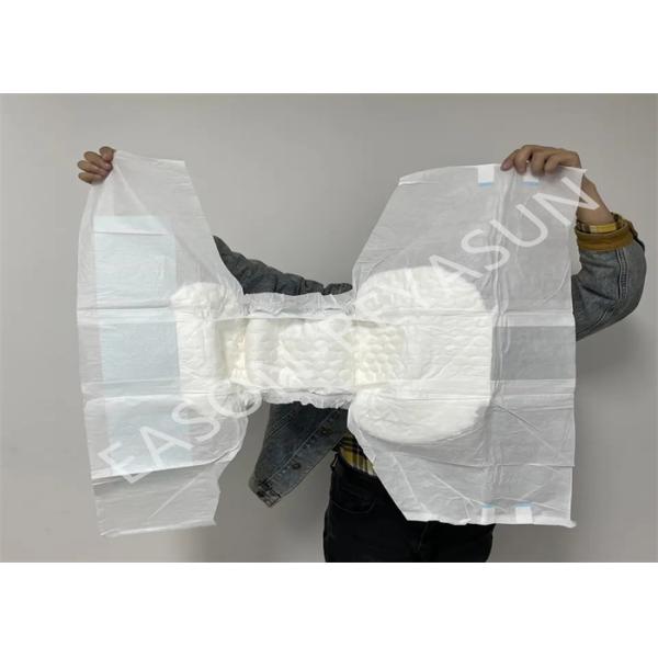 High Absorption Adult Disposable Diapers With Elastic Waistband MOQ 1*20'GP