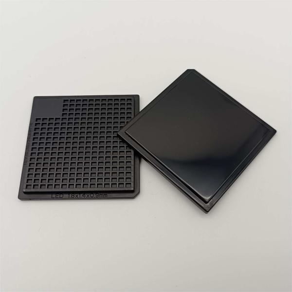 PC Material Waffle Pack Chip Tray Series For LED Chips Packaging Solution
