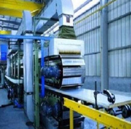 10 ~ 12sets Roll Stands PU Sandwich Panel Machine Mineral Wool Sandwich Panel Line