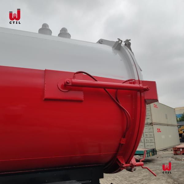 Уилеры тележки 10 двигателя сточной трубы тележки HOWO давления Vactor высокие