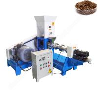 Floating Fish Extruder Machine Pellet Making Machines For Animal Feed Dog Pet Food Extruder