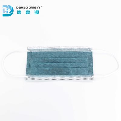 Single Use Skin Friendly Non Woven Melt Blown Fabric Face Mask