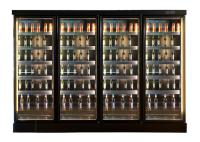 Armário de exposição mais frio luxuoso do licor do refrigerador da cerveja de Multideck para o bar da barra