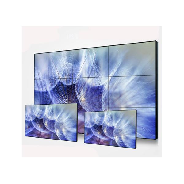 High Definition LCD Wall Display , Ultra Thin Bezel Video Wall Wide Viewing Angle