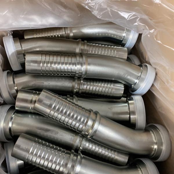 87942 Swaged 6000 PSI Hydraulic Hose Connectors Fittings SAE