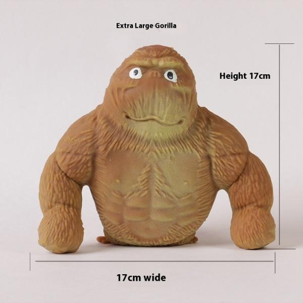Children's Pinch Toy Gorilla Vent Pinch Slow Rebound Toy Decompression Sand Molding Soft Glue