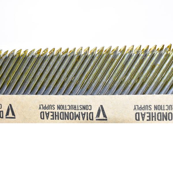 Stainless Steel Paper Strip Nails 34 Degree EG HDG Bright For Framing Gas Nailer Metal Connector
