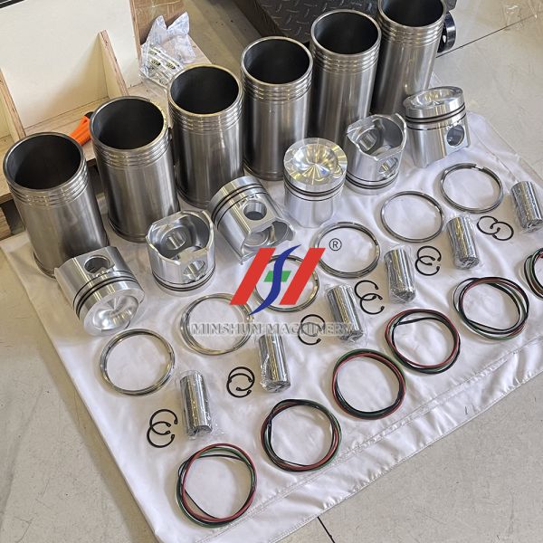 Excavator 3306 Cylinder Liner Kit 8N3102, A Repair Part For 6-cylinder Diesel