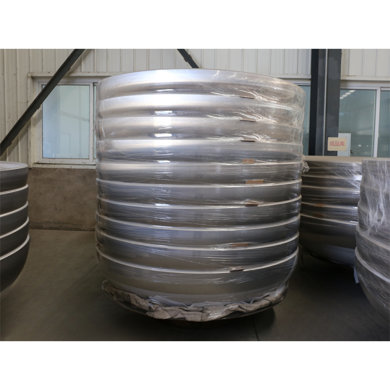 ASME Certified 8'' 316L Stainless Steel Pipe Cap for Oil & Gas Pressure Vessels & Water Storage Tanks