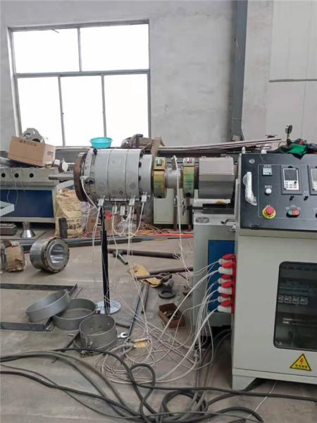 Aluminium Alloy Mould Extruded Plastic PVC Pipe Making Machine