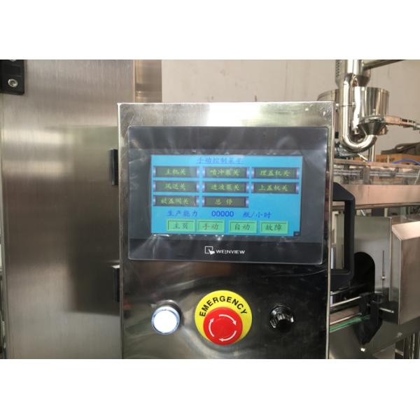 Food Grade PET Bottle Mineral Water Filling Machine With PLC Touch Screen