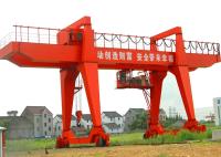 5ton Capacity Hook Gantry Crane Double Girder With Electric Trolley SGS