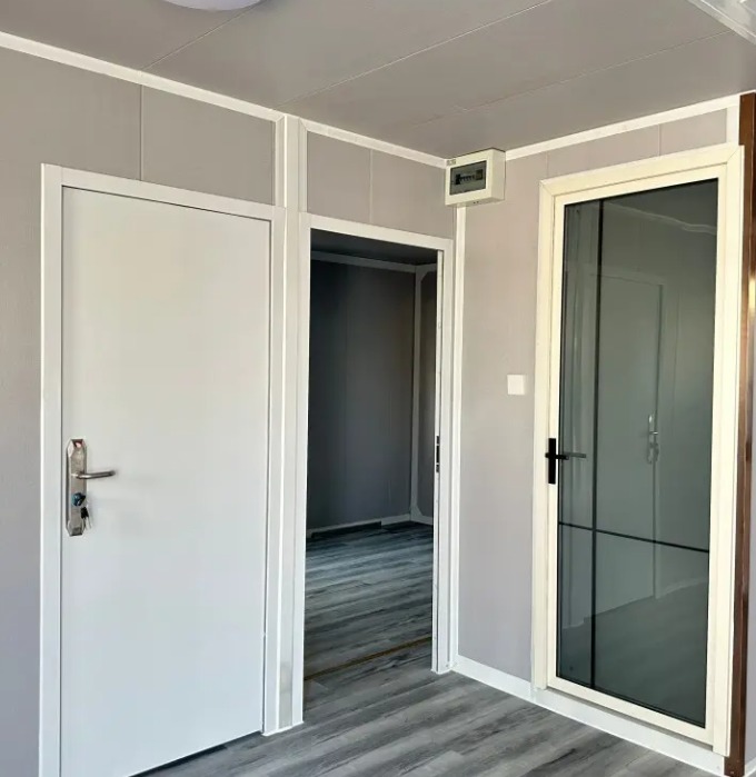 Steel Modified Shipping Container House Flat Pack Container for Office Living Room Workshop Use Potable House