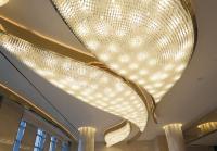 Extra large extra grand lustre suspendu pour espace commercial