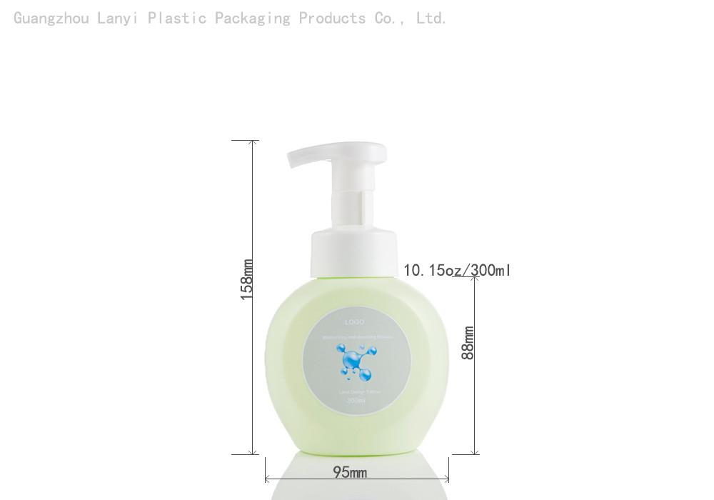 бутылка насоса пены дезинфицирующего средства руки HDPE 300ml 10.15oz