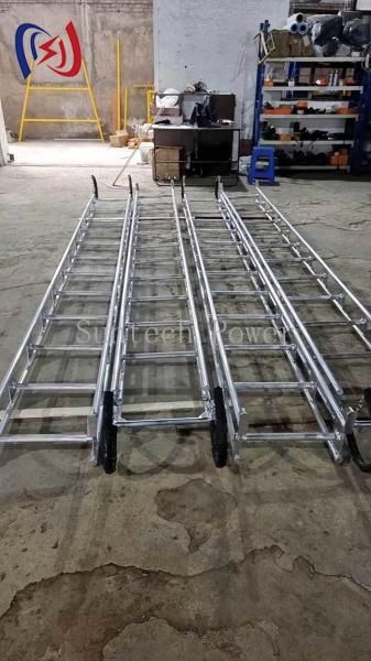 Aluminum Alloy Ladder 2.5-7M 150KG Capacity Industrial