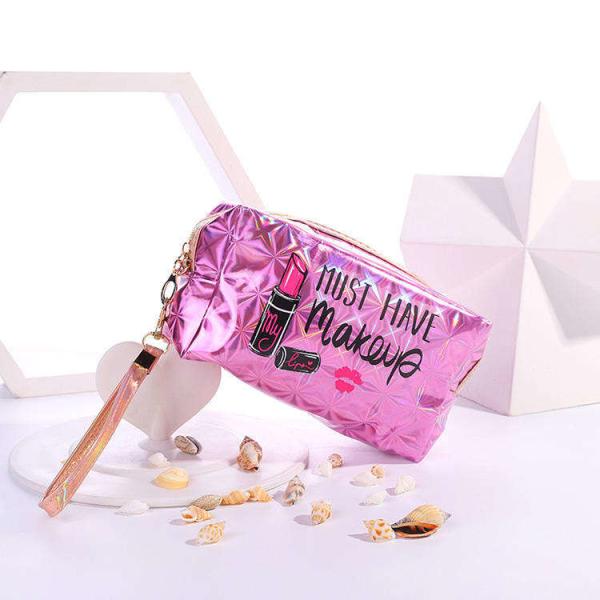Wholesale Custom Large Capacity Trending Eco Friendly Pouch Travel Organizer Packaging Cosmetic Bags & Cases
