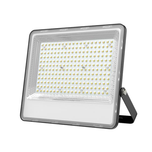 SMD3030 Asymmetric High Power LED Flood Lights 200 Watt Black Aluminum Body