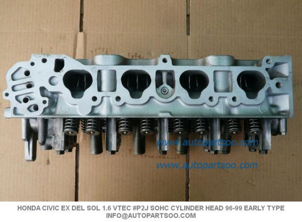 # P2J SOHC TAPA DE CILINDRO 96-99 EARLY TYPE NO CORE HONDA CIVIC EX DEL SOL 1.6 VTEC