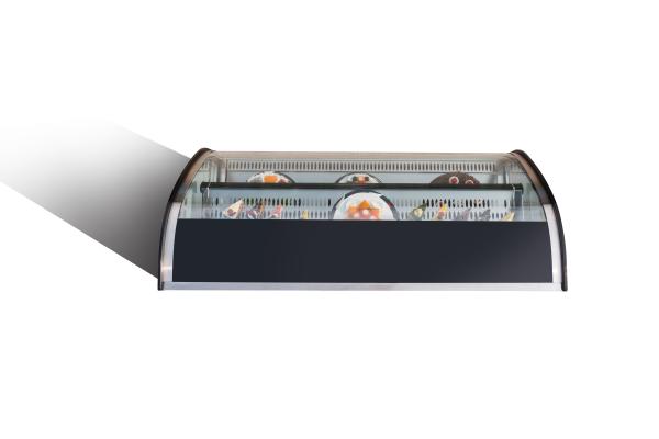 Countertop Dual Back Access Display Case for Bakery with CE&ETL
