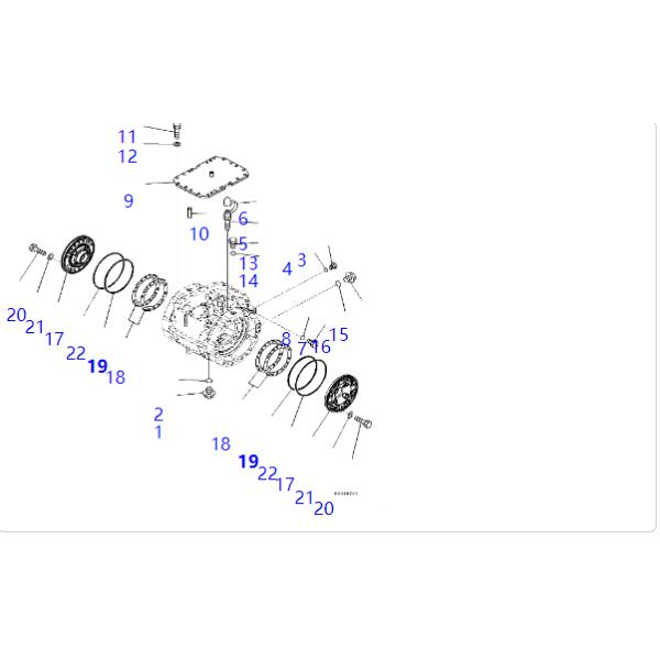 423-33-31430 Хорошее качество печатного кольца для Komatsu WA380-7, WA380Z-6, WA400-5, WA430-6
