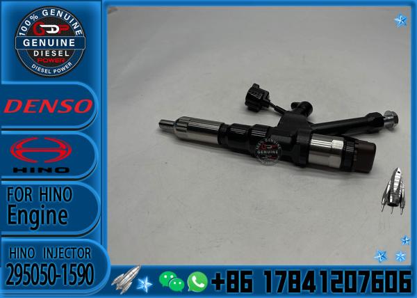 23670-E0590 Common Rail Injector 295050-1590 For Denso Injector Hino P11C For Toyota HILUX 2KD-FTV