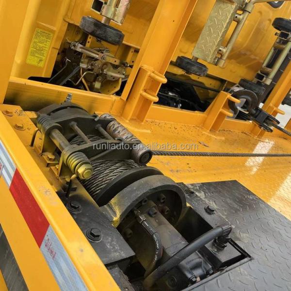 Camión de remolque FAW JieFang One Tow Two Tow de 10 toneladas, el mejor vendido de fábrica, camión de remolque de plataforma plana pequeño y ligero