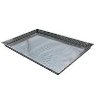 Custom Food Grade Perforated  Stainless Steel Mesh Tray For Freeze drying