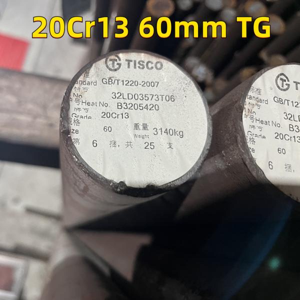 SUS420 axe inoxydable de pièce forgéee de la barre d'acier UNS N04200 2Cr13