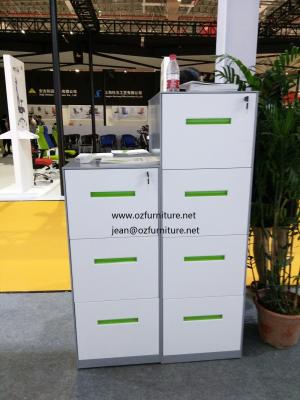 3 drawer filing cabinet  CRS material， light grey color，apply for Legal and  Letter size
